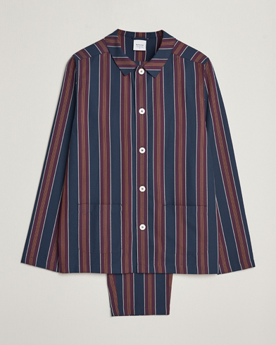 Herre | Pyjamas | Nufferton | Uno Old School Pyjama Set Navy/Orange