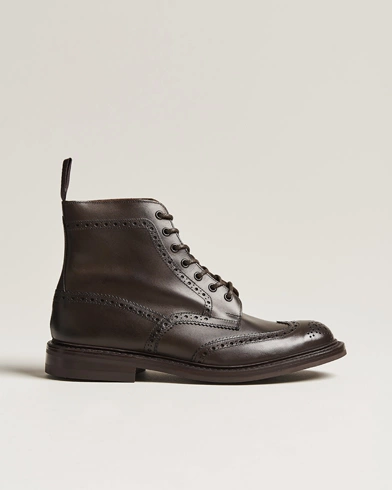 Herre |  | Tricker's | Stow Dainite Country Boots Espresso Calf