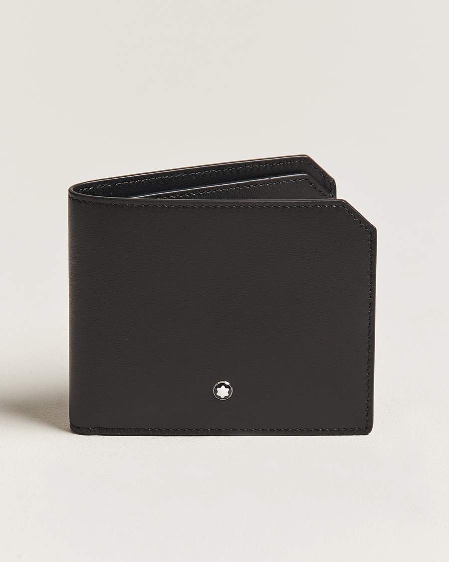 Montblanc MST Selection Soft Wallet 6cc Black – Sort