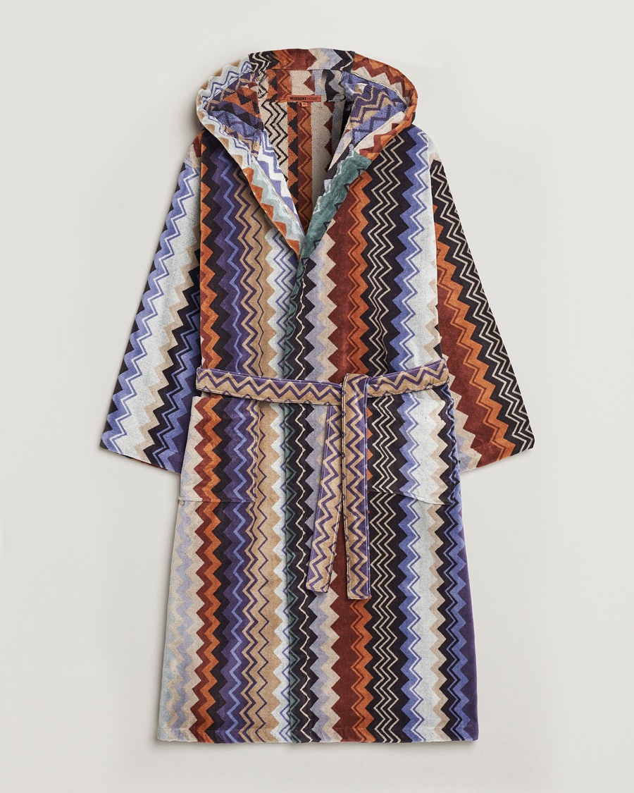 Missoni Home Giacomo Bathrobe Verde Multi – Flerfarvet