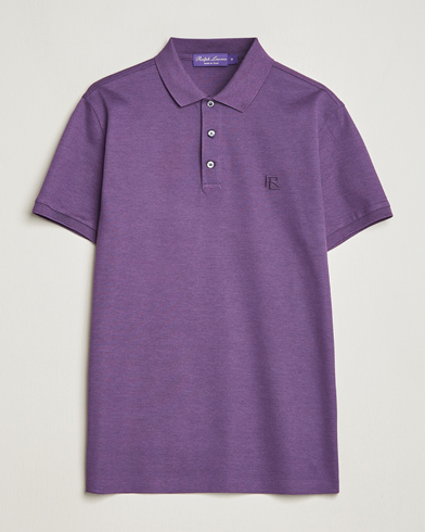 Herre |  | Ralph Lauren Purple Label | Mercerized Cotton Polo Purple Melange