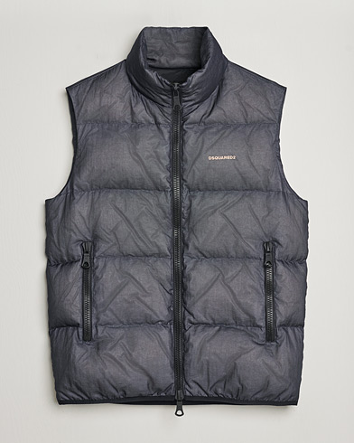 Herre | Dsquared2 | Dsquared2 | 3D Ripstop Puffer Vest Navy