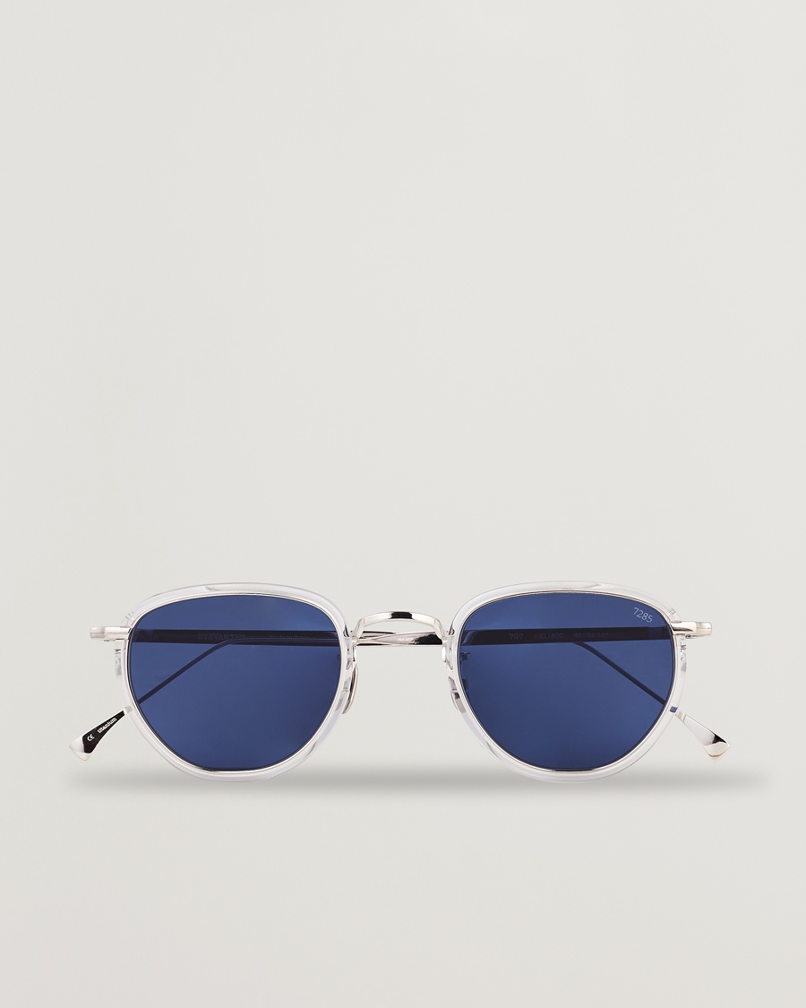 Eyevan 7285 797 Sunglasses Silver/Blue – Blå