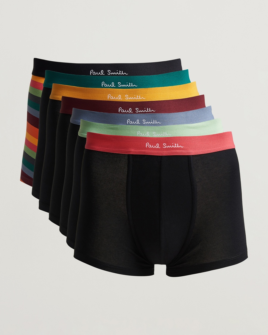 Paul Smith 7-Pack Trunk Black – Sort
