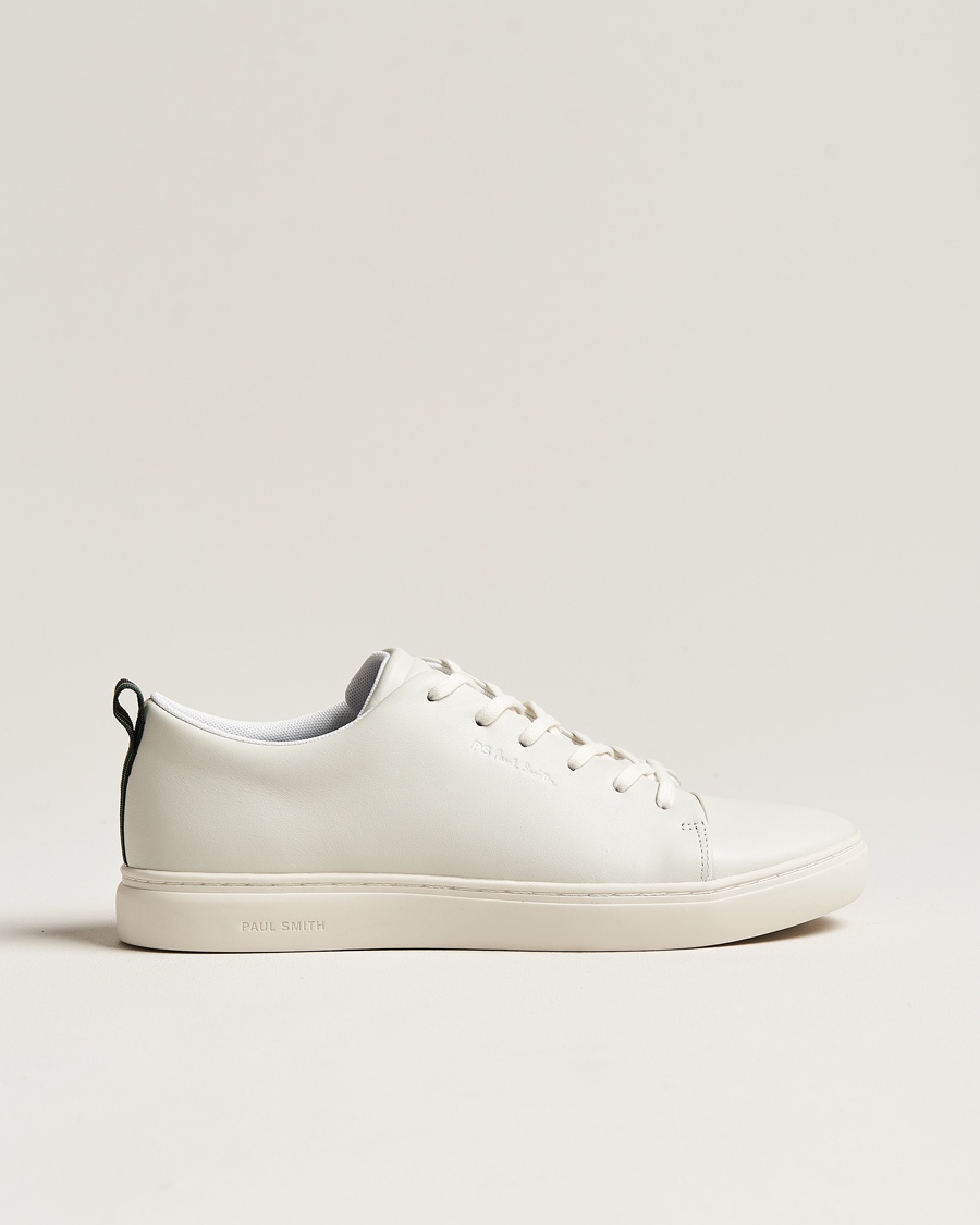 PS Paul Smith Lee Cap Toe Leather Sneaker White – Hvid
