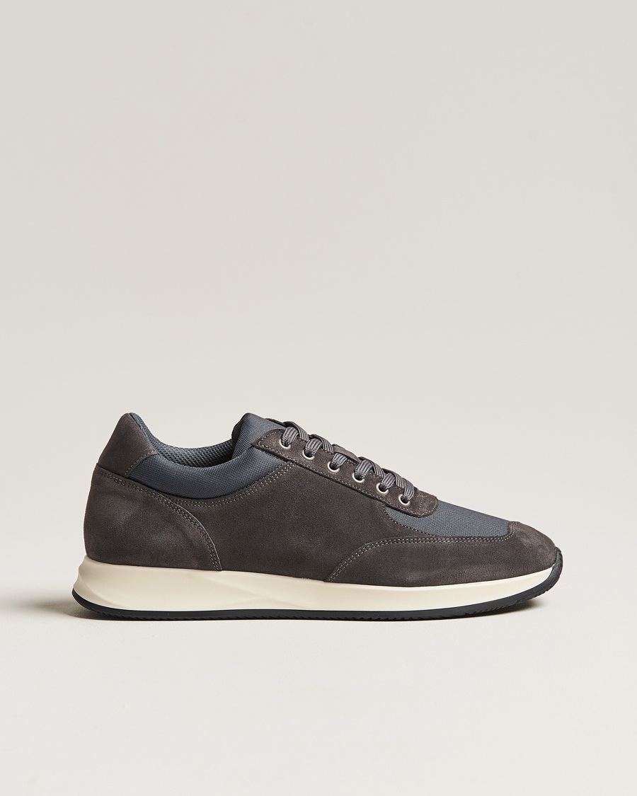  Stensund Running Sneaker Dark Grey Suede