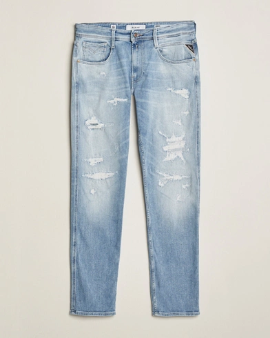  Anbass 20 Year Stretch Jeans Light Blue