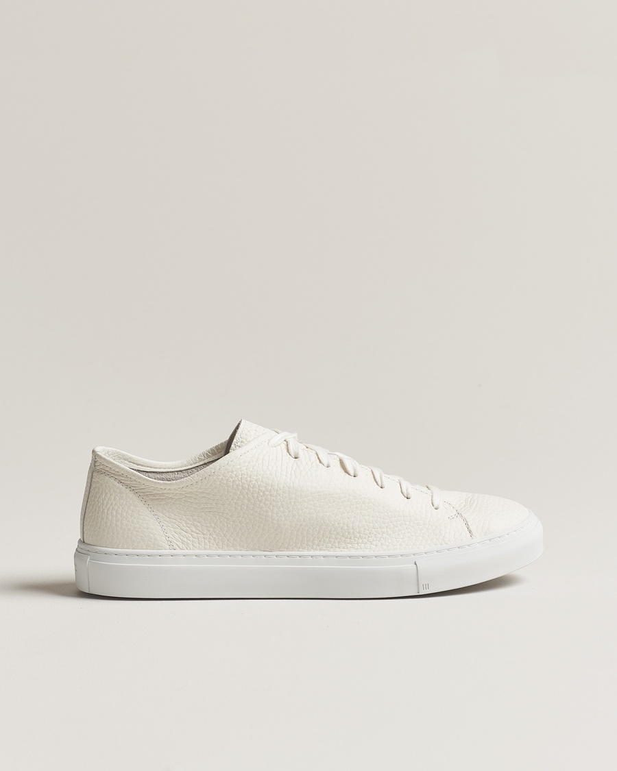 Diemme Loria Low Sneaker White Deer Nappa – Hvid