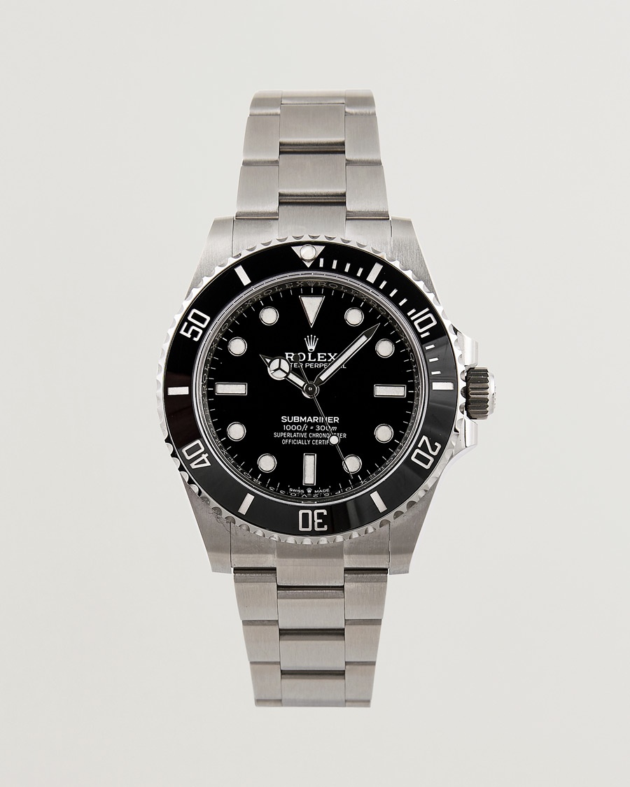  Submariner 124060 Oyster Perpetual Steel Black Silver