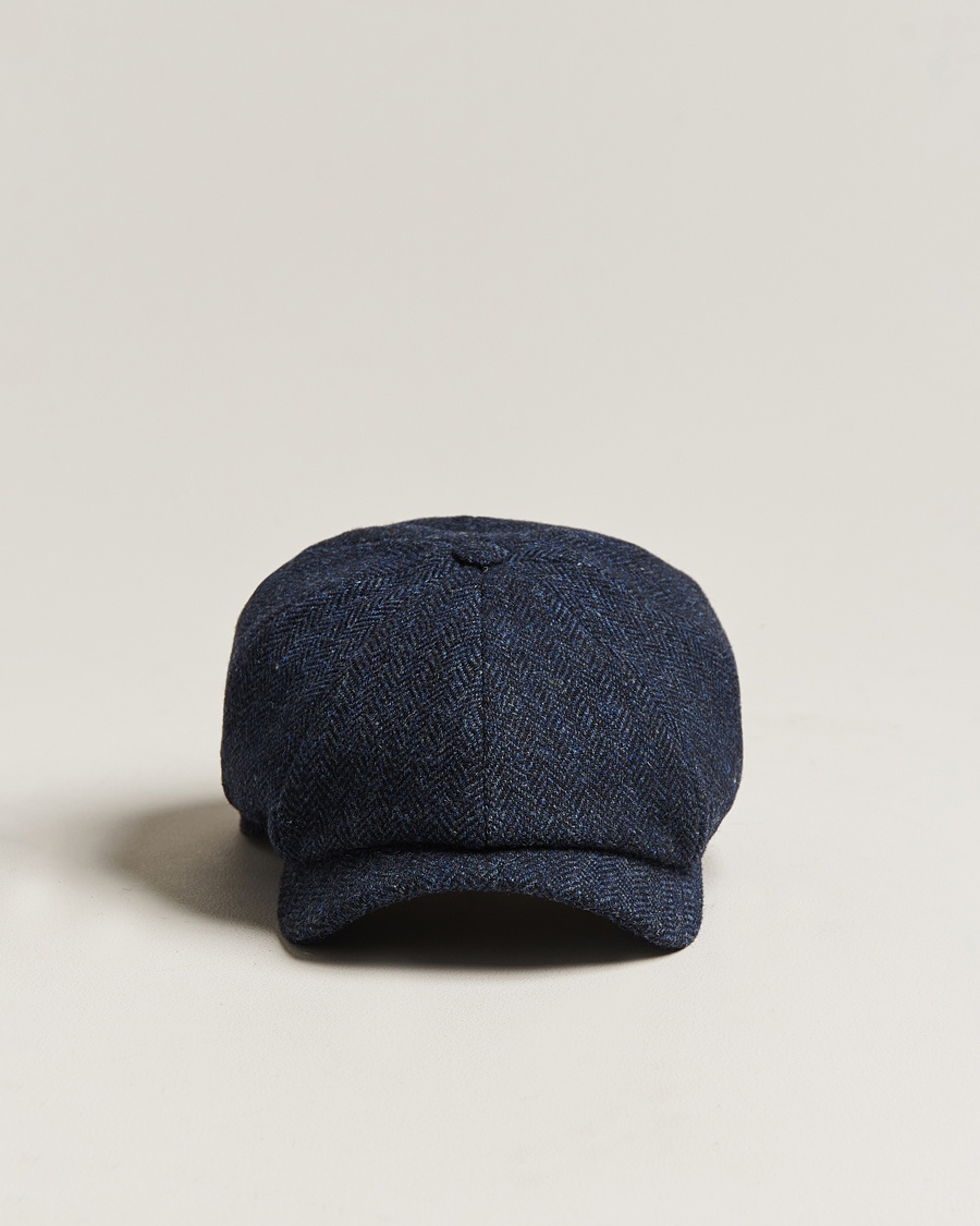 Herre | | Wigéns | Newsboy Classic Shetland Wool Navy