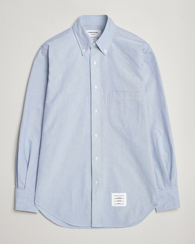 Herre | Thom Browne | Thom Browne | Constrast Placket Oxford Shirt Light Blue