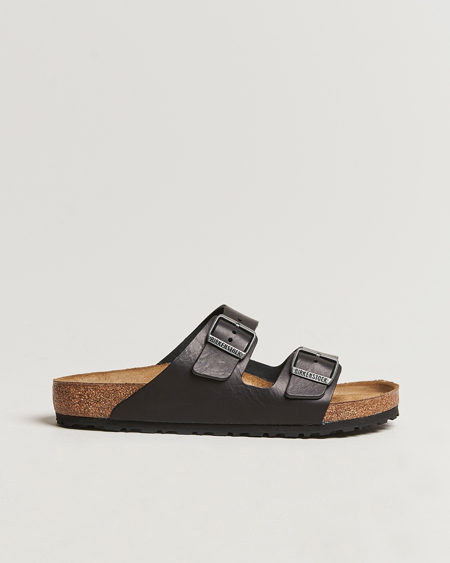 BIRKENSTOCK Arizona Classic Footbed Vintage Wood Black – Sort