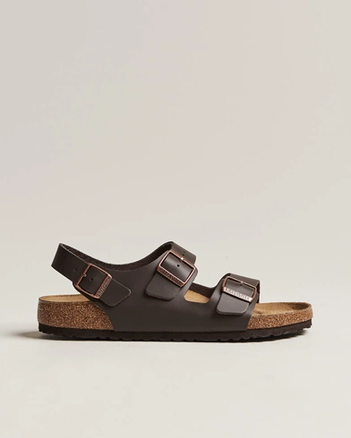  Milano Classic Footbed Dark Brown Leather
