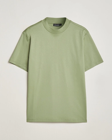 Herre |  | J.Lindeberg | Ace Mock Neck T-Shirt Oil Green