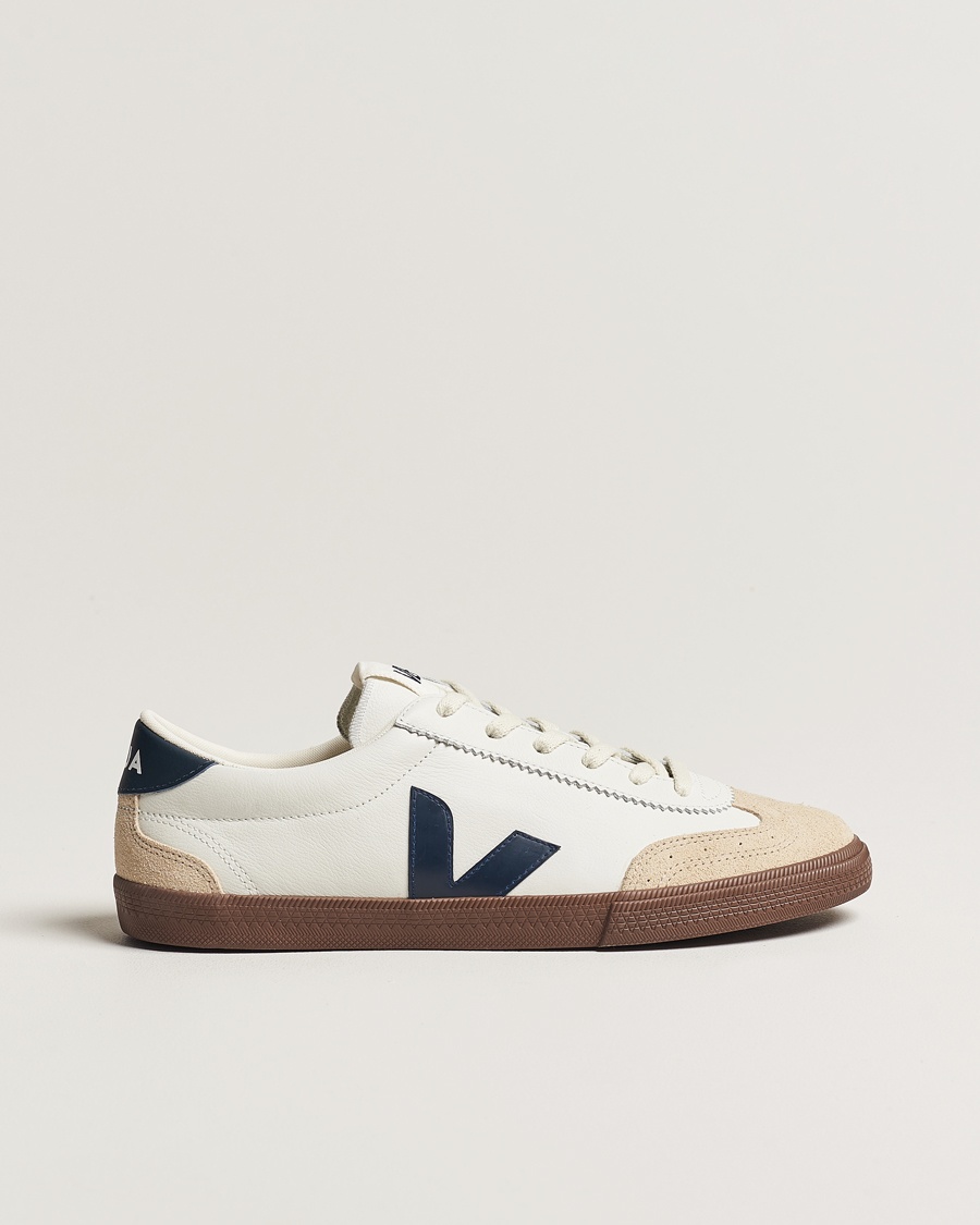 Veja Volley Sneaker White/Nautico Bark – Hvid