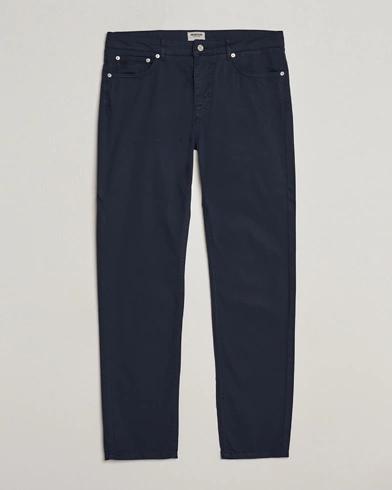Herre |  | Morris | James Structured 5-Pocket Trousers Blue
