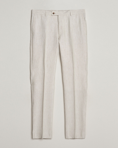 Herre |  | Morris | Bobby Linen Suit Trousers Khaki