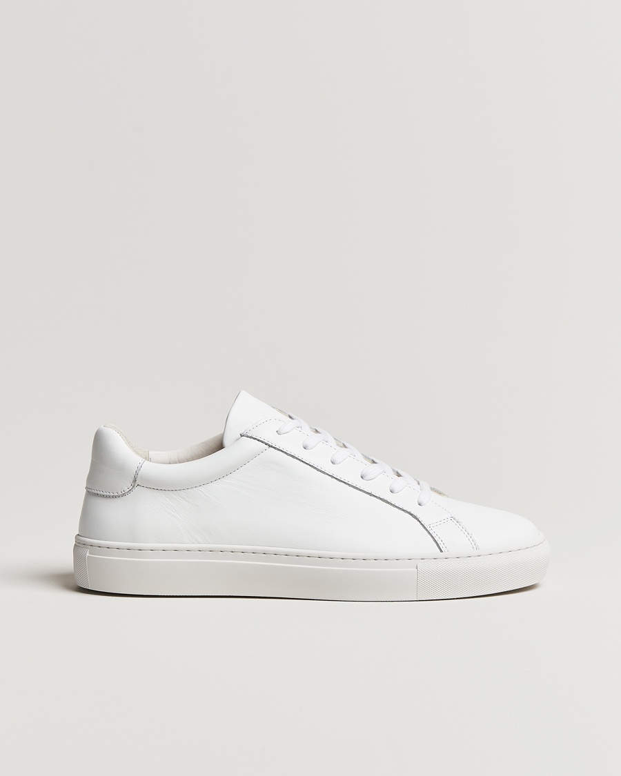 A Day's March Marching Leather Sneaker White – Hvid