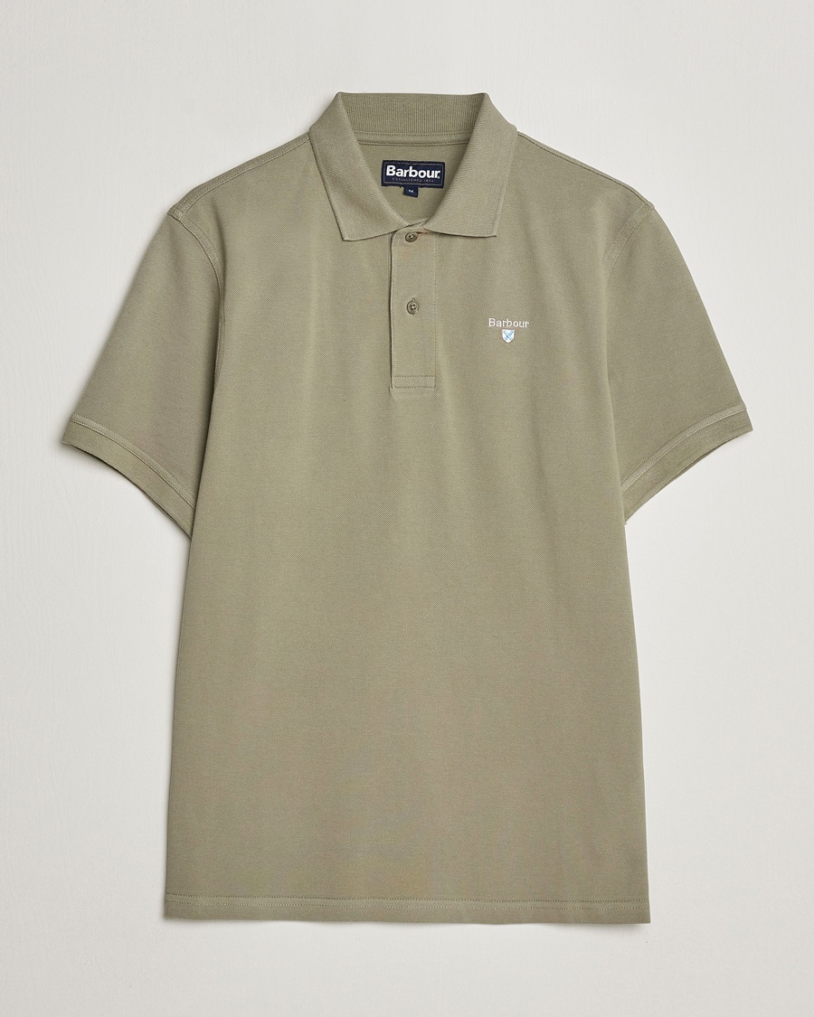 Barbour Lifestyle Sports Polo Dusty Green – Grøn