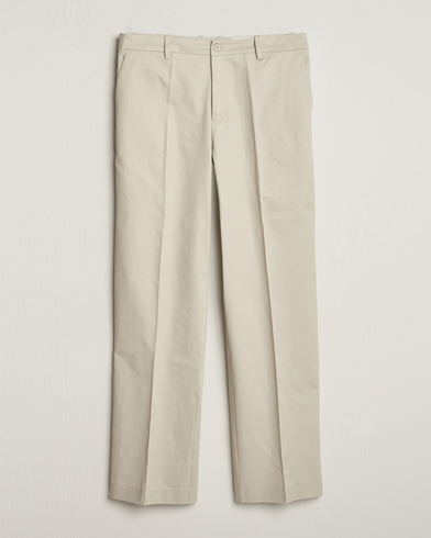 Herre |  | Axel Arigato | Serif Relaxed Fit Trousers Pale Beige