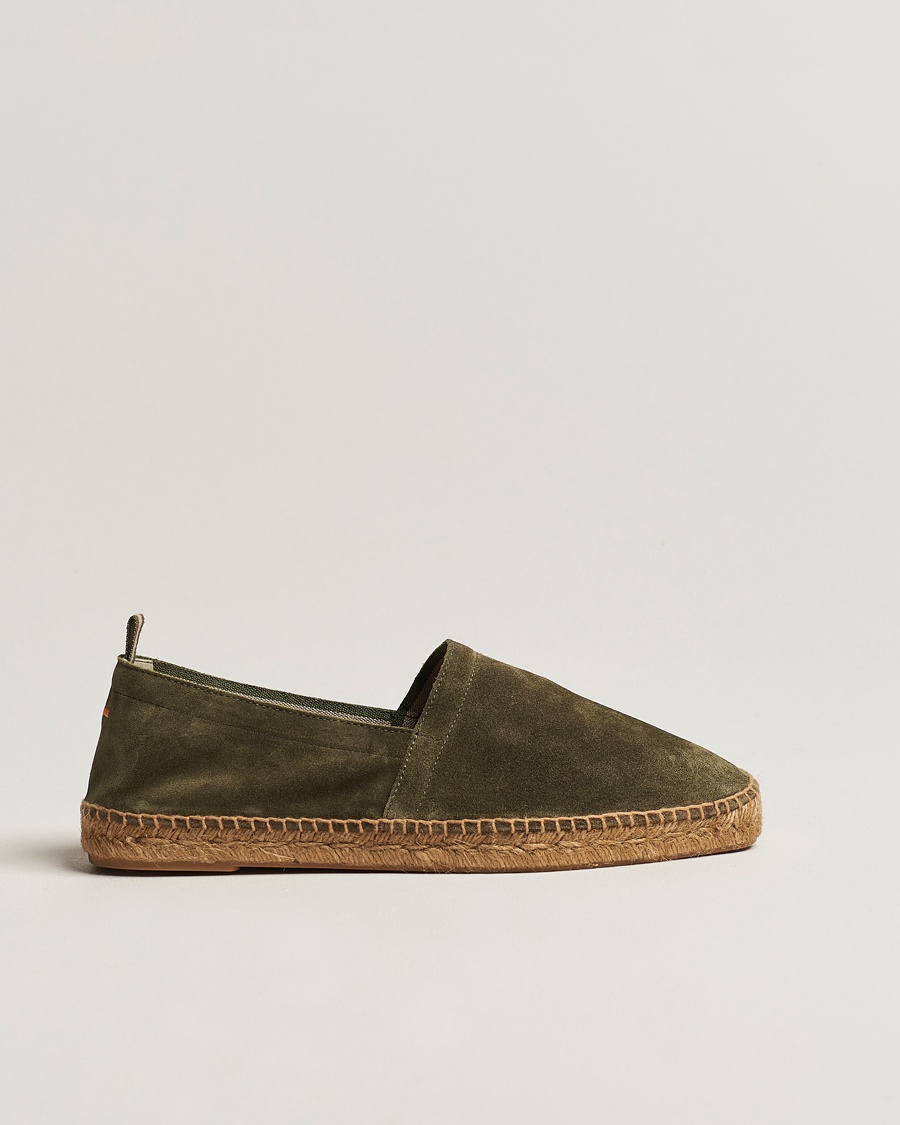 Castañer Pablo Casual Suede Espadrilles Verde Bosque – Grøn