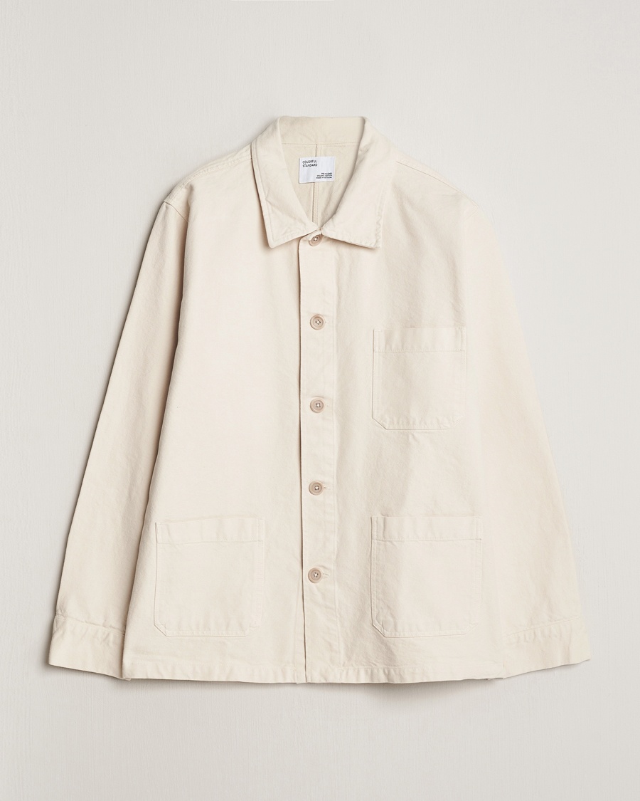 Colorful Standard Organic Workwear Jacket Ivory White – Hvid