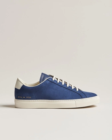 Herre |  | Common Projects | Retro Pebbled Nappa Leather Sneaker Blue/White