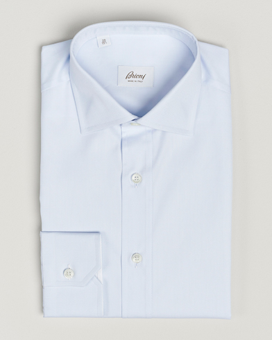 Herre | Quiet Luxury | Brioni | Slim Fit Dress Shirt Light Blue