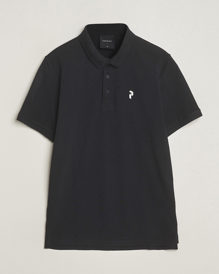 Peak Performance Classic Cotton Polo Black – Sort