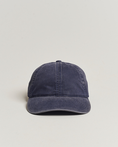 Herre |  | Varsity Headwear | Washed Cotton Baseball Cap Blue