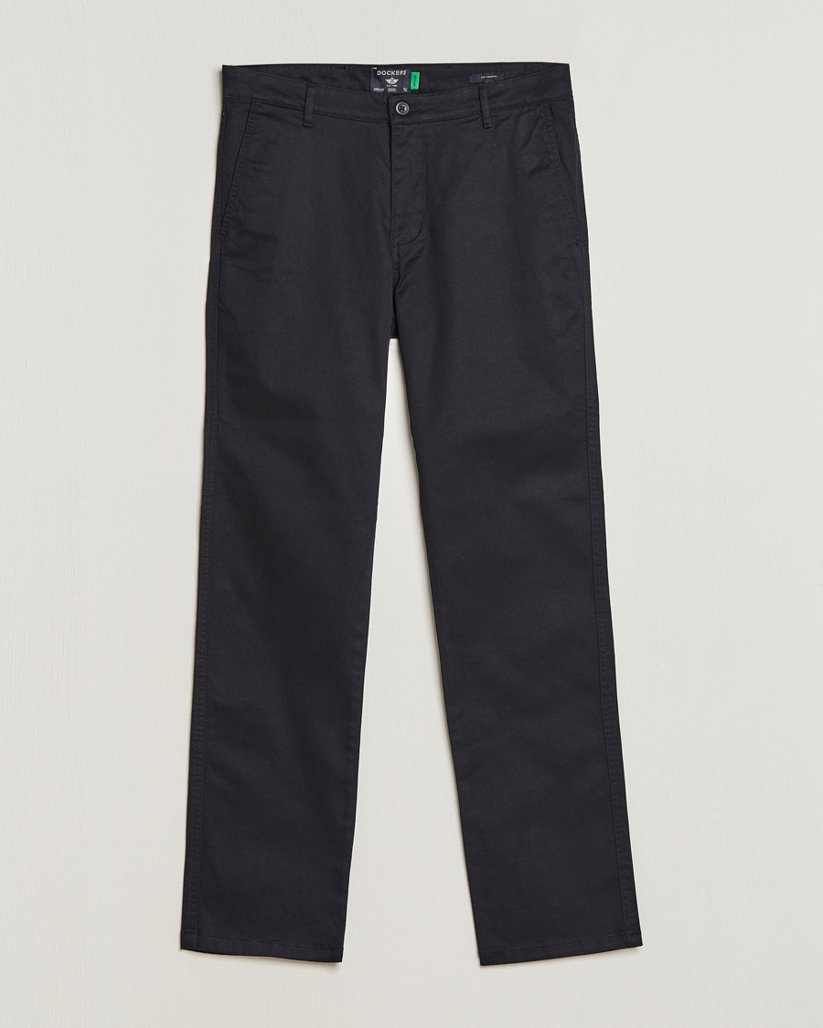 Dockers Original OPP Slim Twill Stretch Chino Black – Sort