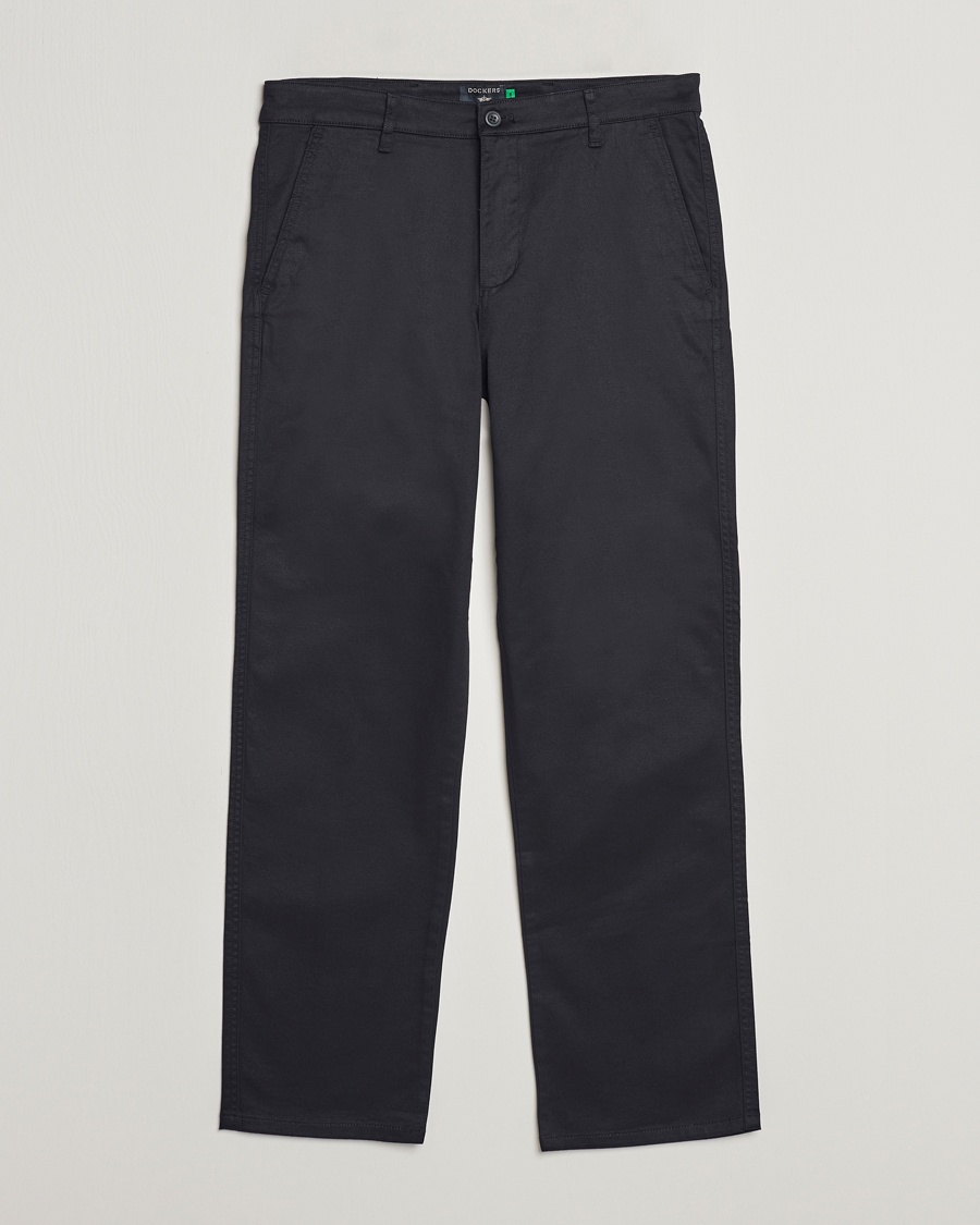 Dockers Original OPP Straight Twill Stretch Chino Black – Sort