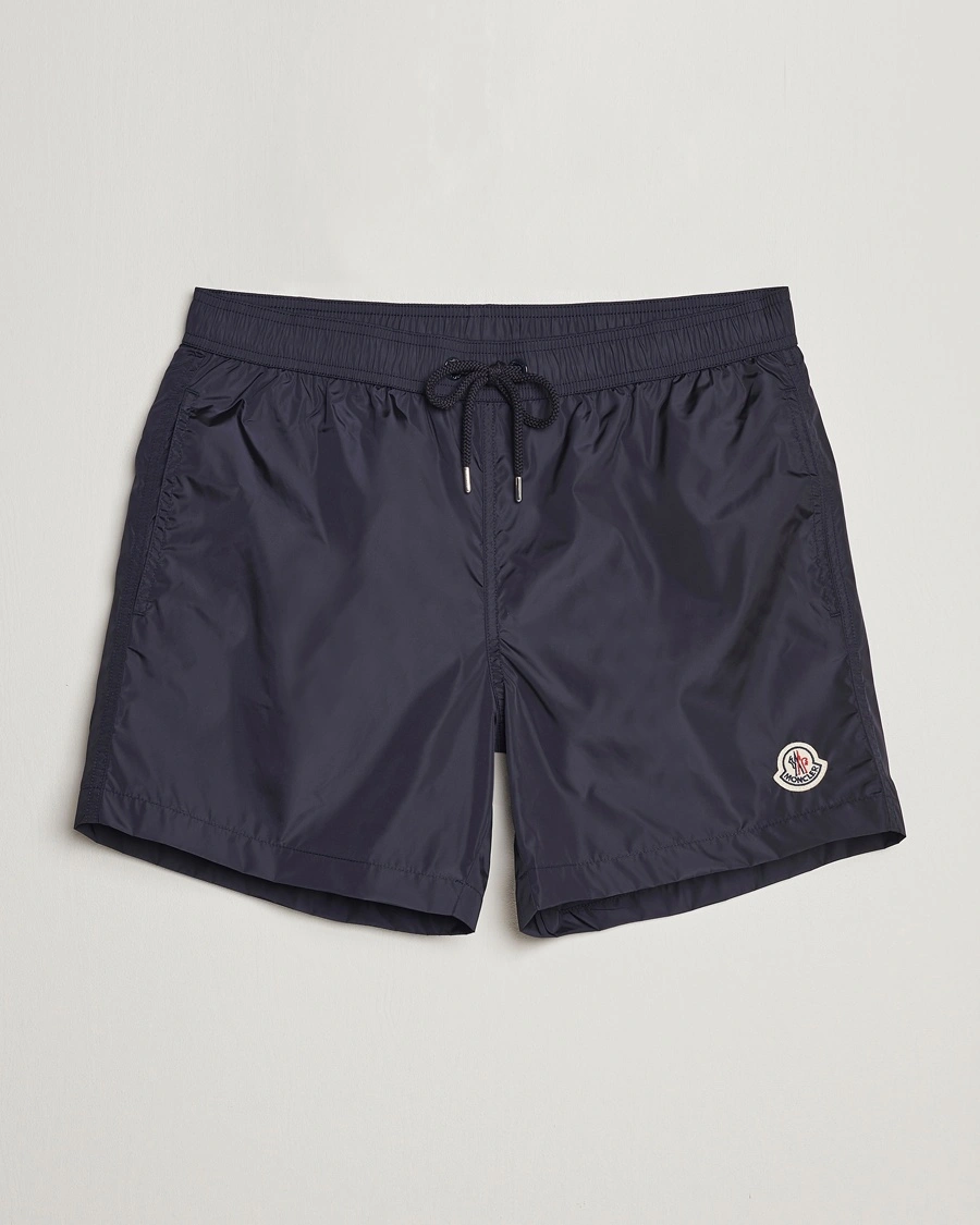 Moncler Nylon Swim Shorts Navy – Blå