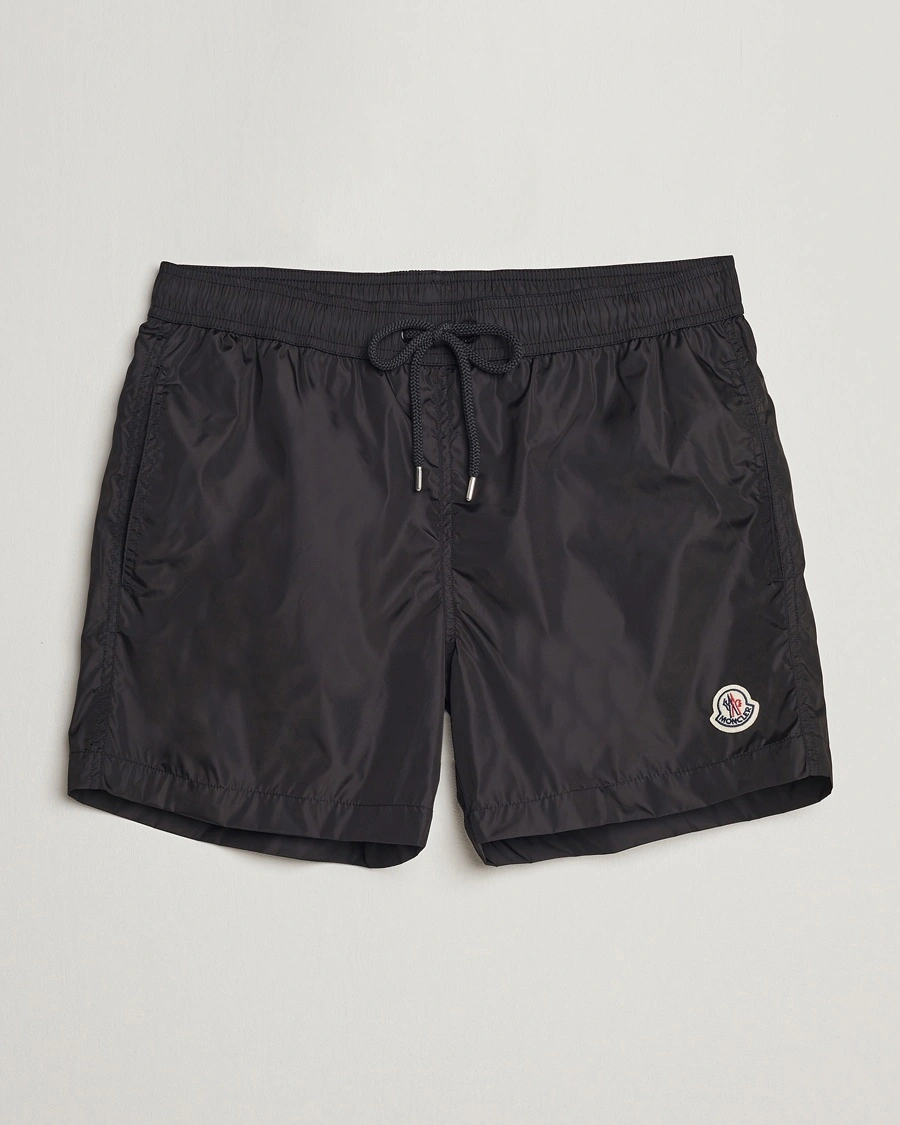 Moncler Nylon Swim Shorts Black – Sort