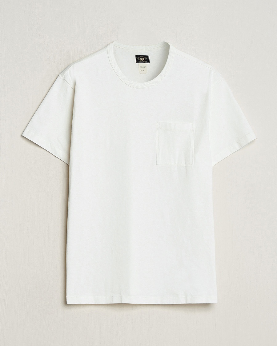 RRL 2-Packet Pocket Tee Warm White – Hvid