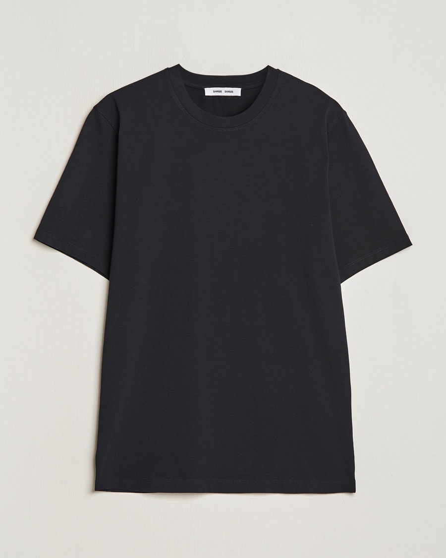 Samsøe Samsøe Christian T-shirt Black – Sort