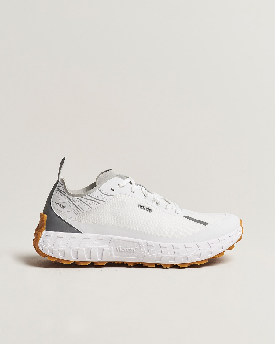 Norda 001 Running Sneakers White/Gum – Hvid