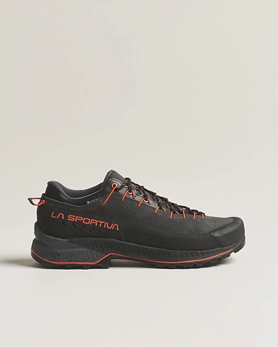 Herre | Trail Sneakers | La Sportiva | TX4 Evo GTX Hiking Shoes Carbon/Cherry Tomato