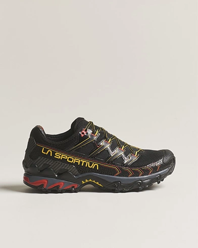 Herre | Trail Sneakers | La Sportiva | Ultra Raptor II Hiking Shoes Black/Yellow
