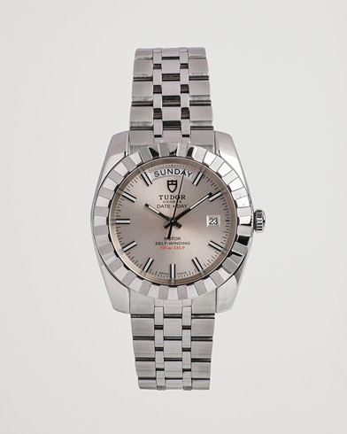 Brugt: |  | Tudor Pre-Owned | Classic Date-Day 23010 Silver