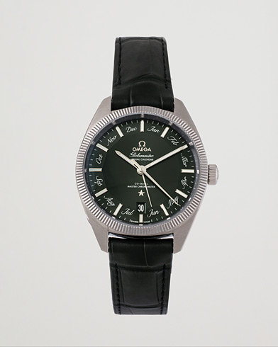 Brugt: | Omega Pre-Owned | Omega Pre-Owned | Constellation Globemaster Green Silver