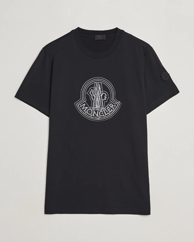 Herre |  | Moncler | 3D Logo T-Shirt Black