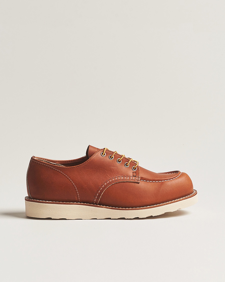 Red Wing Shoes Moc Toe Oxford Oro Legacy Leather – Brun