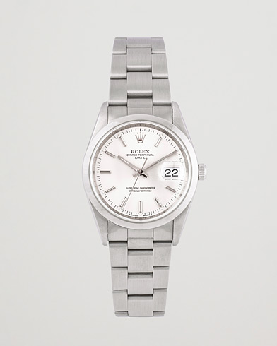 Brugt: |  | Rolex Pre-Owned | Date 15200 Oyster Perpetual Silver