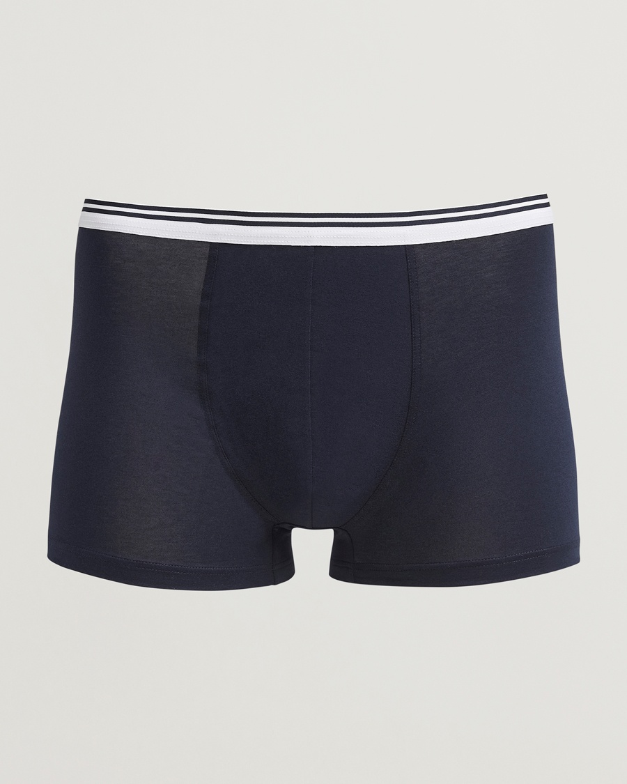 Zimmerli of Switzerland Pure Comfort Boxer Shorts Navy – Blå