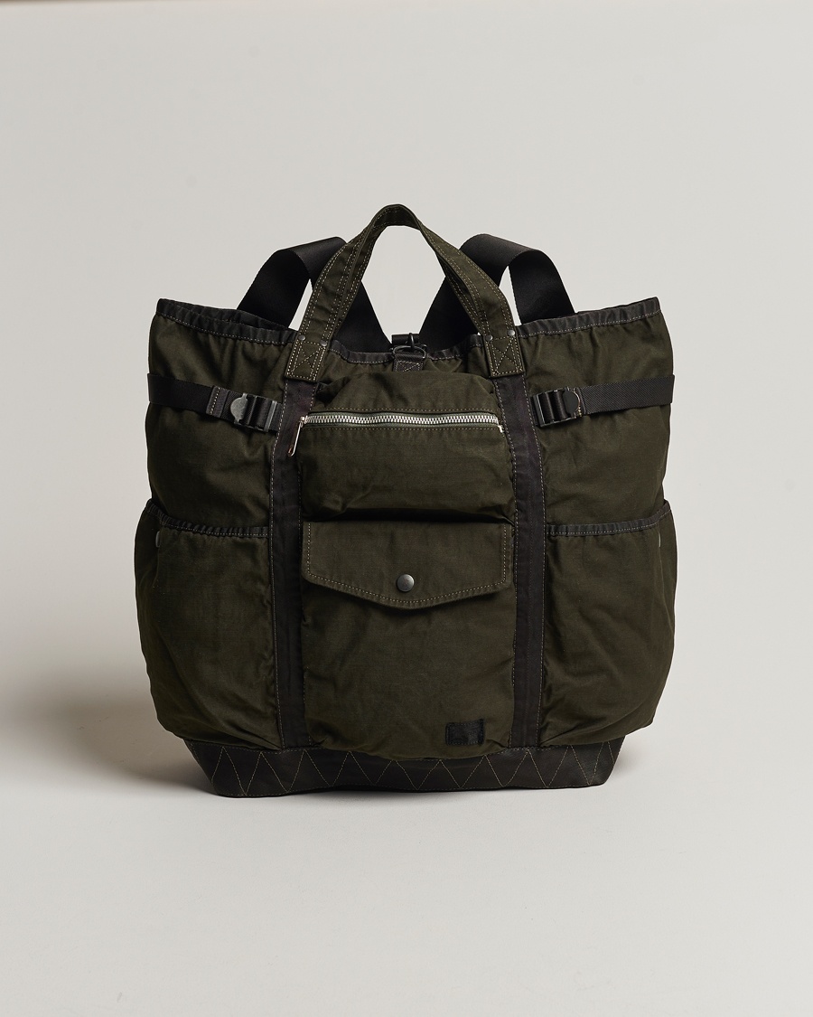 Porter-Yoshida & Co. Crag 2Way Rucksack Khaki – Grøn