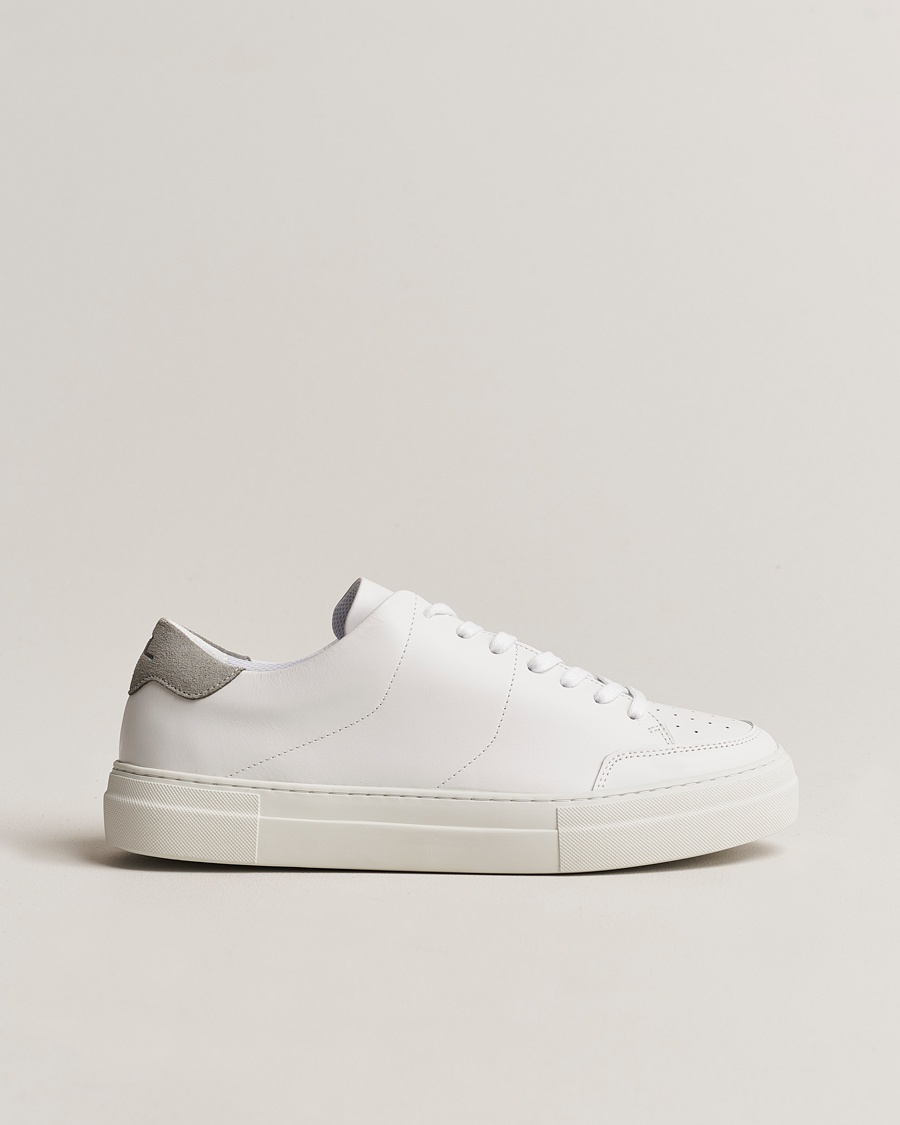  Art Signature Leather Sneaker White