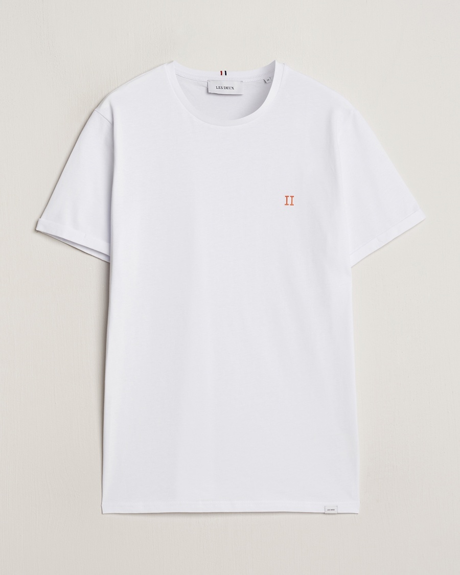 Les Deux Nørregaard Cotton T-Shirt White – Hvid