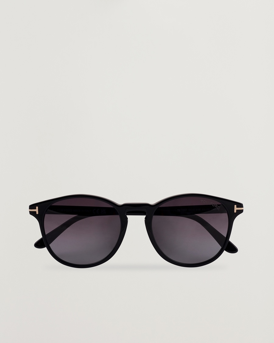 Tom Ford Lewis FT1097 Sunglasses Black/Smoke – Sort