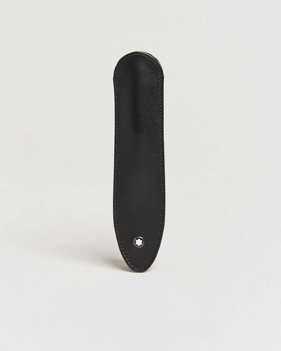 Montblanc Meisterstück 1-Pen Sleeve Black – Sort